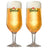 Verres à bière sur pied Grolsch Classic - 250 ml - 2 pièces