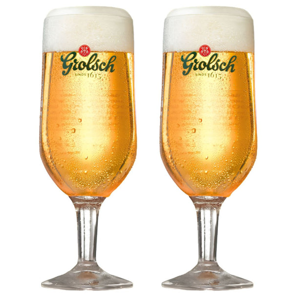 Verres à bière sur pied Grolsch Classic - 250 ml - 2 pièces