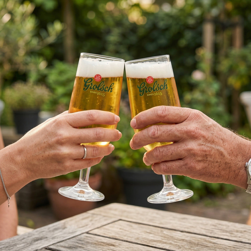 Verres à bière sur pied Grolsch Classic - 250 ml - 2 pièces