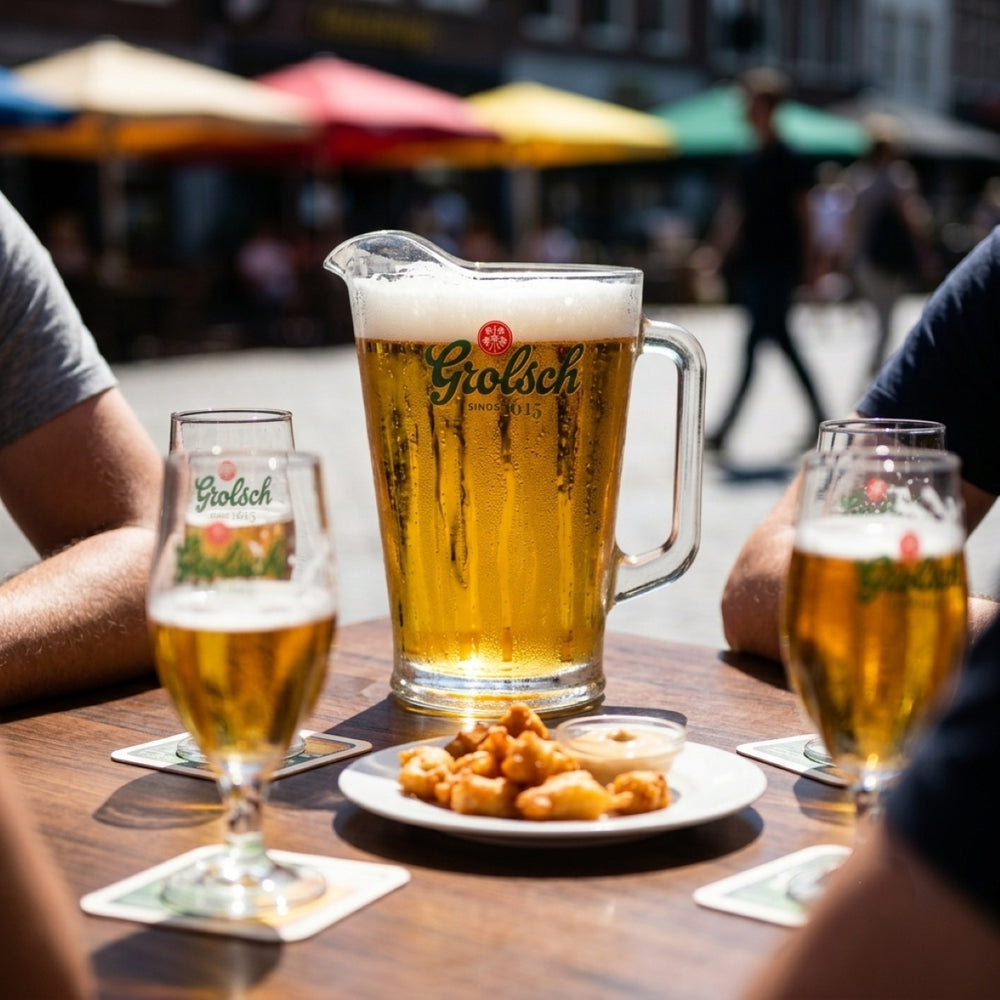 Pichet à Bière Grolsch - Verre - 1.8 Litres