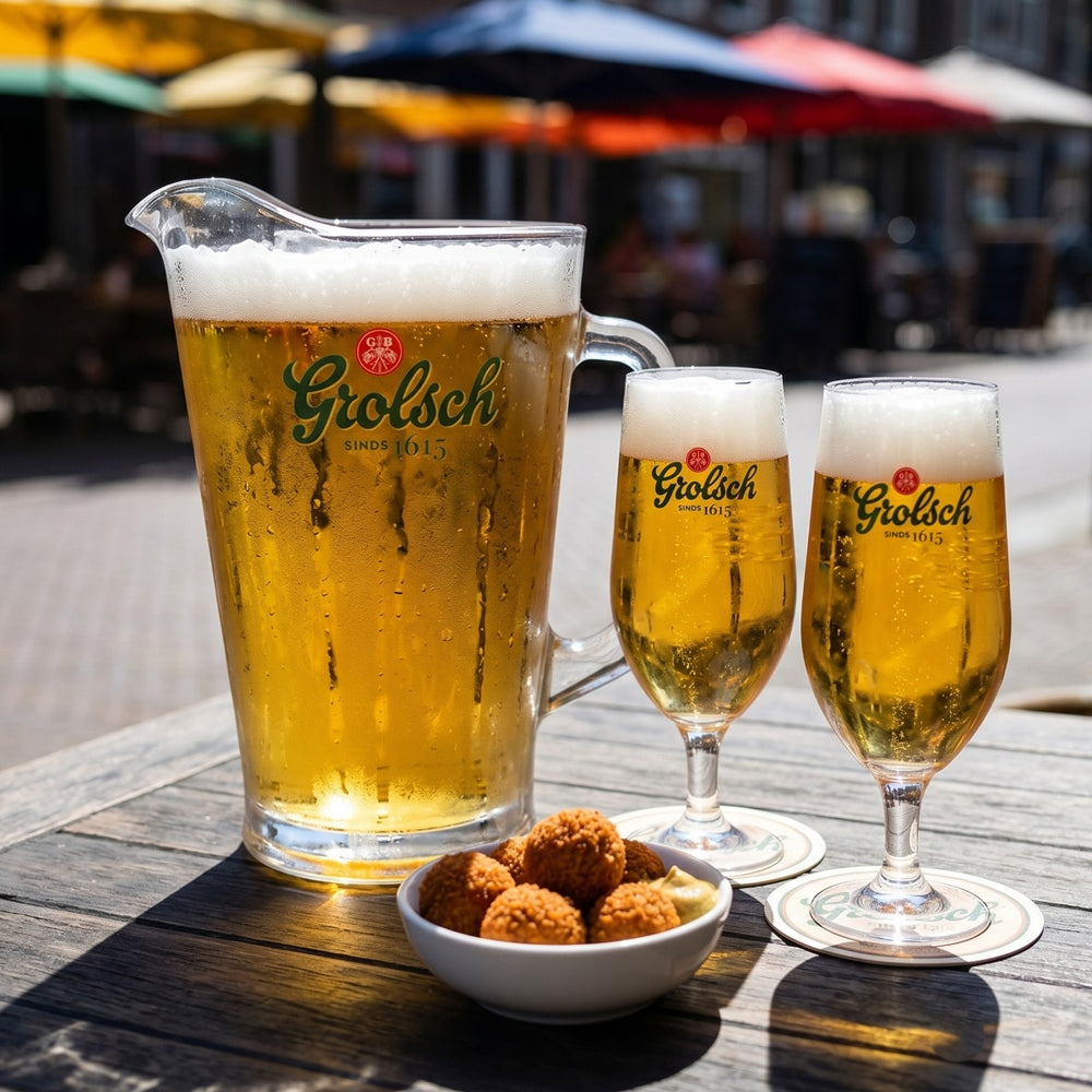 Pichet à Bière Grolsch - Verre - 1.8 Litres