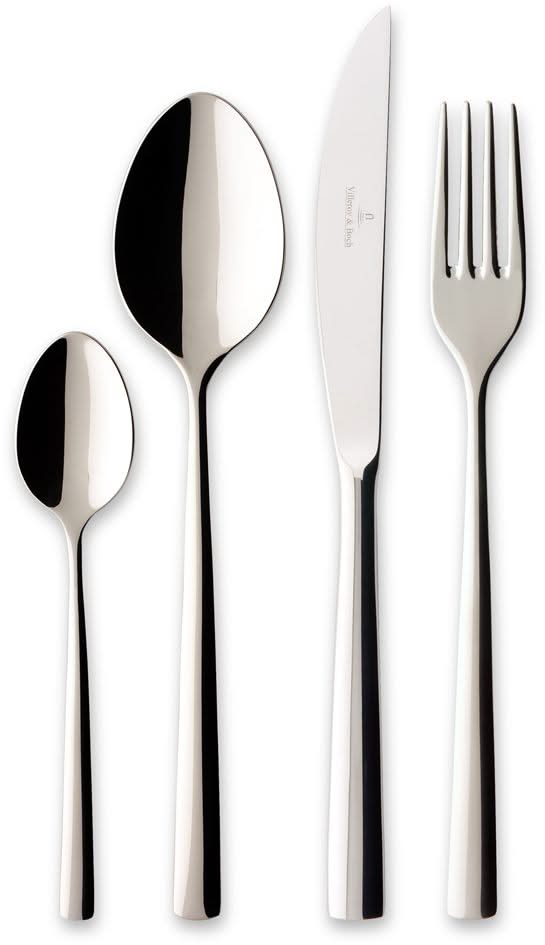 Ensemble de couverts Villeroy & Boch Couvert Piemont - 18/10 - 4 pièces