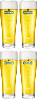 Ensemble de verres à bière Heineken - Ellipse - 25 cl - 4 pièces