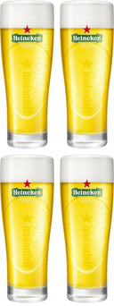 Ensemble de verres à bière Heineken - Ellipse - 25 cl - 4 pièces
