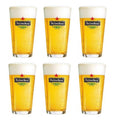 Ensemble de verres à bière Heineken - Forme vase - Vase - 250 ml - 6 pièces