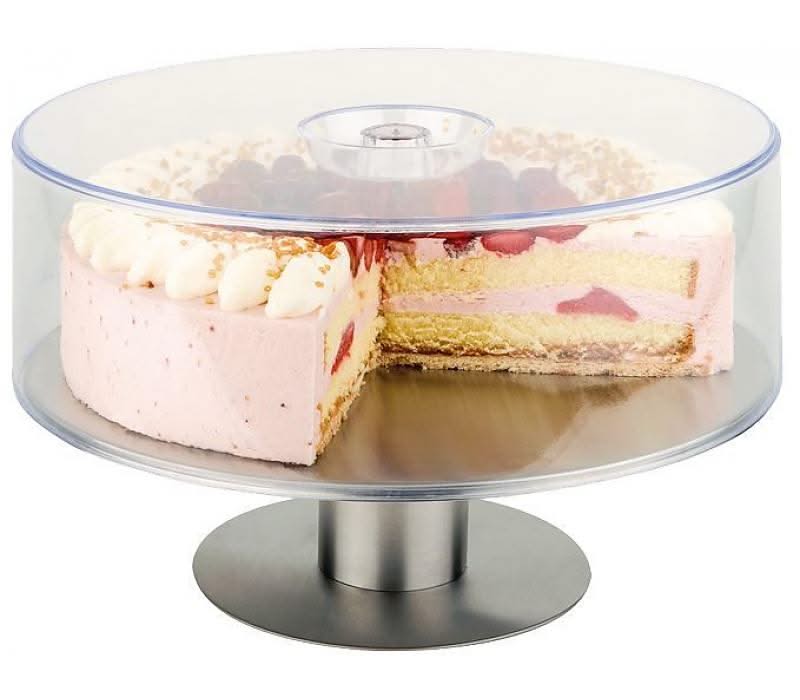 Cloche de couverture Hendi - Cloche à gâteau - en polystyrène - 30 cm