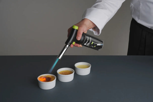 Set de chalumeaux Hendi - Chalumeau à crème brûlée - Jet - 17,5 cm - 5 pièces