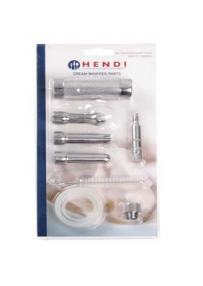 Set de pièces pour siphon Hendi - Embouts - Profi Line - 210 g - 8 pièces