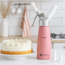 Pistolet à crème Hendi - Siphon à chantilly - Kitchen Line - 500 ml