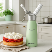 Pistolet à crème Hendi - Siphon à chantilly - Kitchen Line - 500 ml