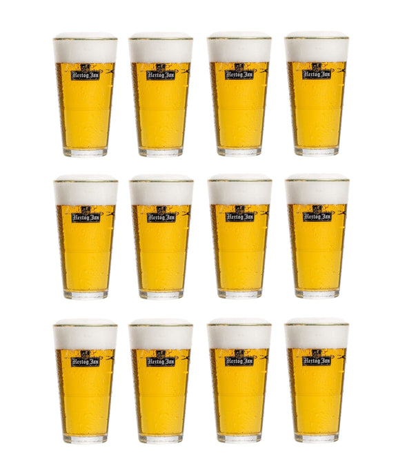 Set de verres à bière Hertog Jan - Verres à bière - 250 ml - 12 pièces