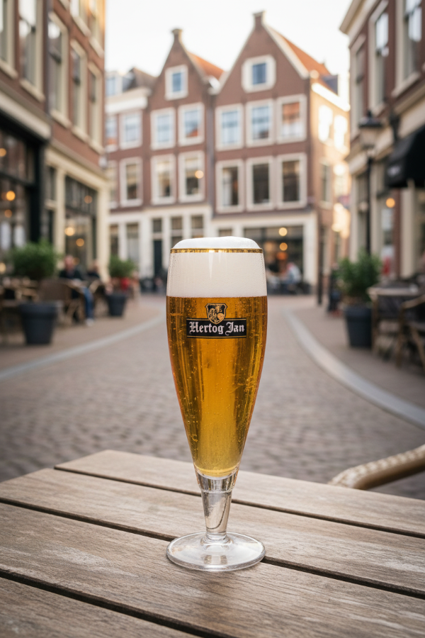 Set de verres à bière Hertog Jan - Verres à bière sur pied - 250 ml - 6 pièces