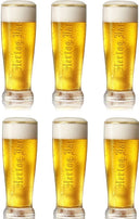 Ensemble de verres à bière Hertog Jan - Sifflet - Fluitje - 350 ml - 6 pièces