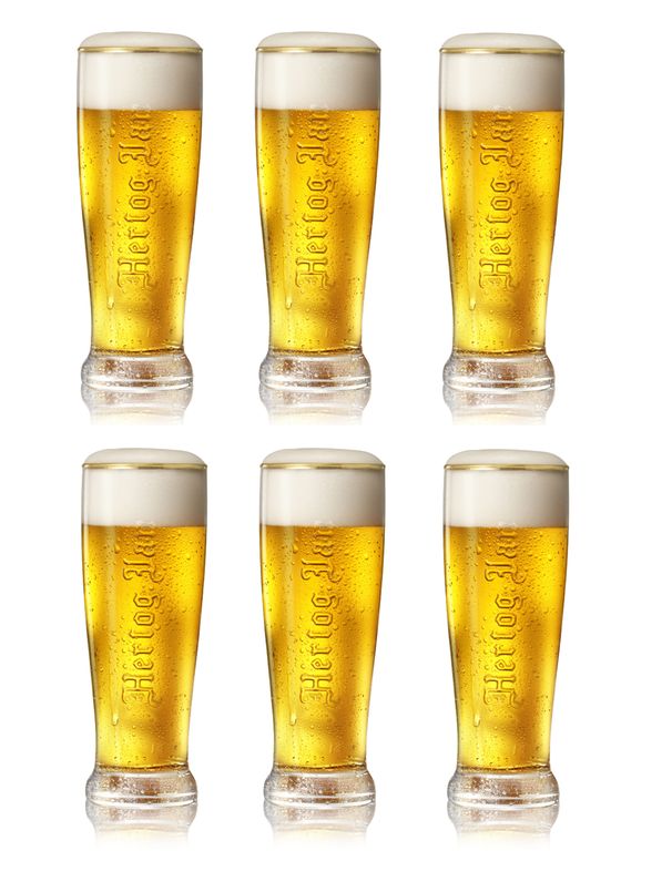 Ensemble de verres a bière Hertog Jan - Fluitje - 25 cl - 6 pièces