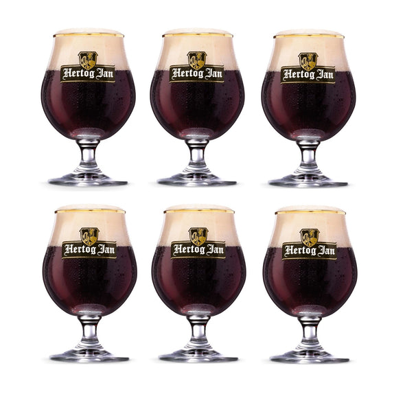 Set de verres à bière Hertog Jan - Verre à bière - Bock - 250 ml - 6 pièces