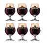 Set de verres à bière Hertog Jan - Verre à bière - Bock - 250 ml - 6 pièces