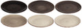 Set d'assiettes à dîner Cookinglife - Delice Gris - ø 26,5 cm - 6 pièces