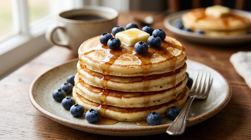 Léger, moelleux et prêt pour un petit-déjeuner à savourer.
