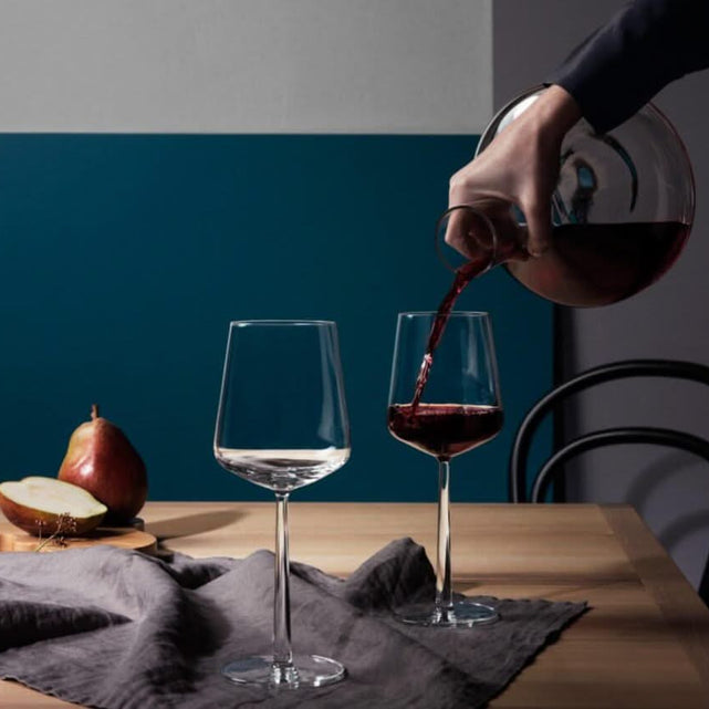 Verres à vin rouge