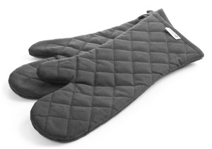 Ensemble de gants de four Hendi - Gants de cuisine - en coton - 38 cm - 2 pièces