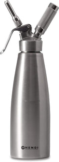 Siphon à crème Hendi - Siphon en acier inoxydable - Profi Line - 1 L
