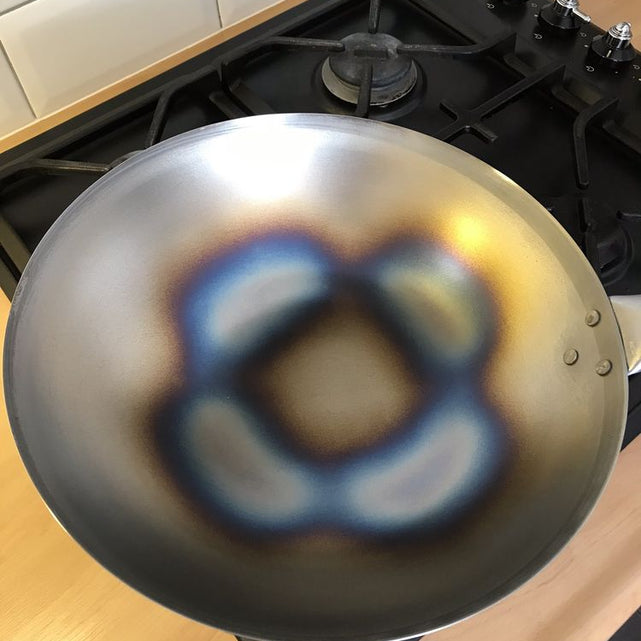 Culottage sur la cuisinière