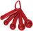 Set de cuillères KitchenAid - A mesurer - Core Rouge Empereur - 5 pièces