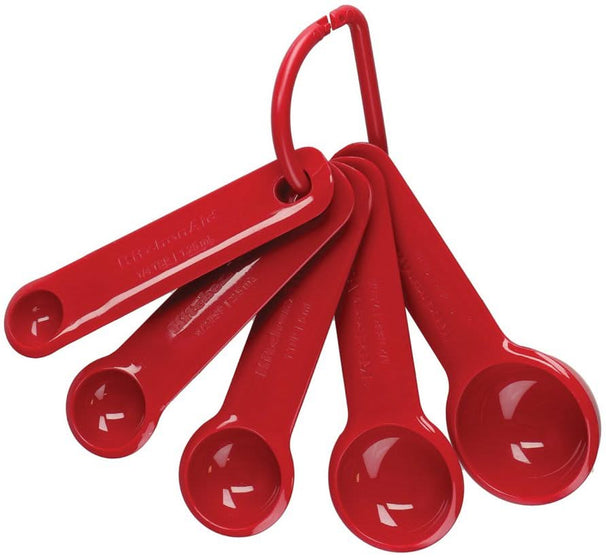 Set de cuillères KitchenAid - A mesurer - Core Rouge Empereur - 5 pièces