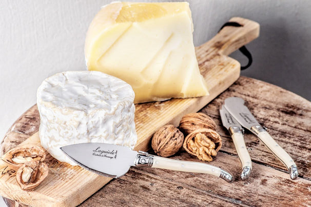 Ensemble de couteaux à fromage Laguiole Style De Vie - en nacre - 3 pièces
