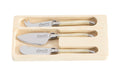 Ensemble de couteaux à fromage Laguiole Style De Vie - en nacre - 3 pièces