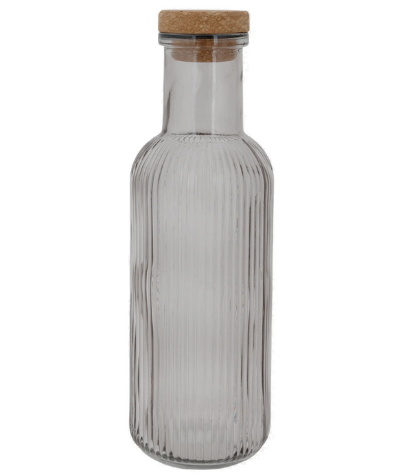 Carafe en verre Cosy & Trendy - Carafe avec bouchon en liège - Raya - 1 L