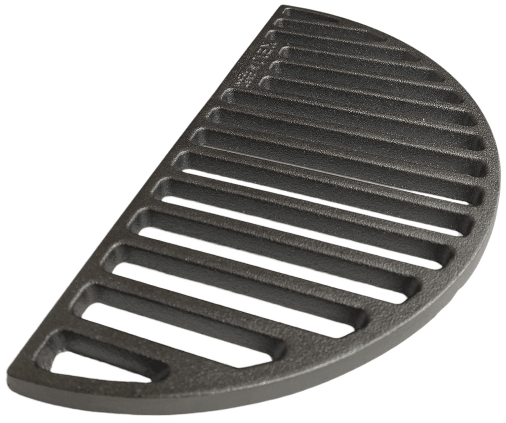 Keij Kamado Halve Maan Rooster Large - Fonte émaillé en fonte - 46,5 cm - pour Kamado de 21 pouces - Universel