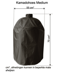 Keij Kamado BBQ Pro Compact Black - 15 pouces