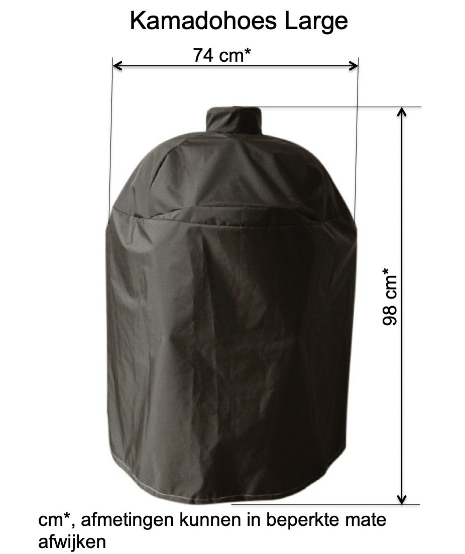 Keij Kamado BBQ Pro Large Noir - 21 pouces