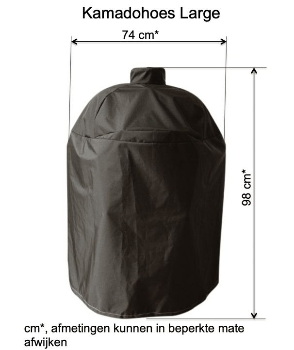 Keij Kamado Housse de protection Large - pour Kamado de 18 à 21 pouces - Universel