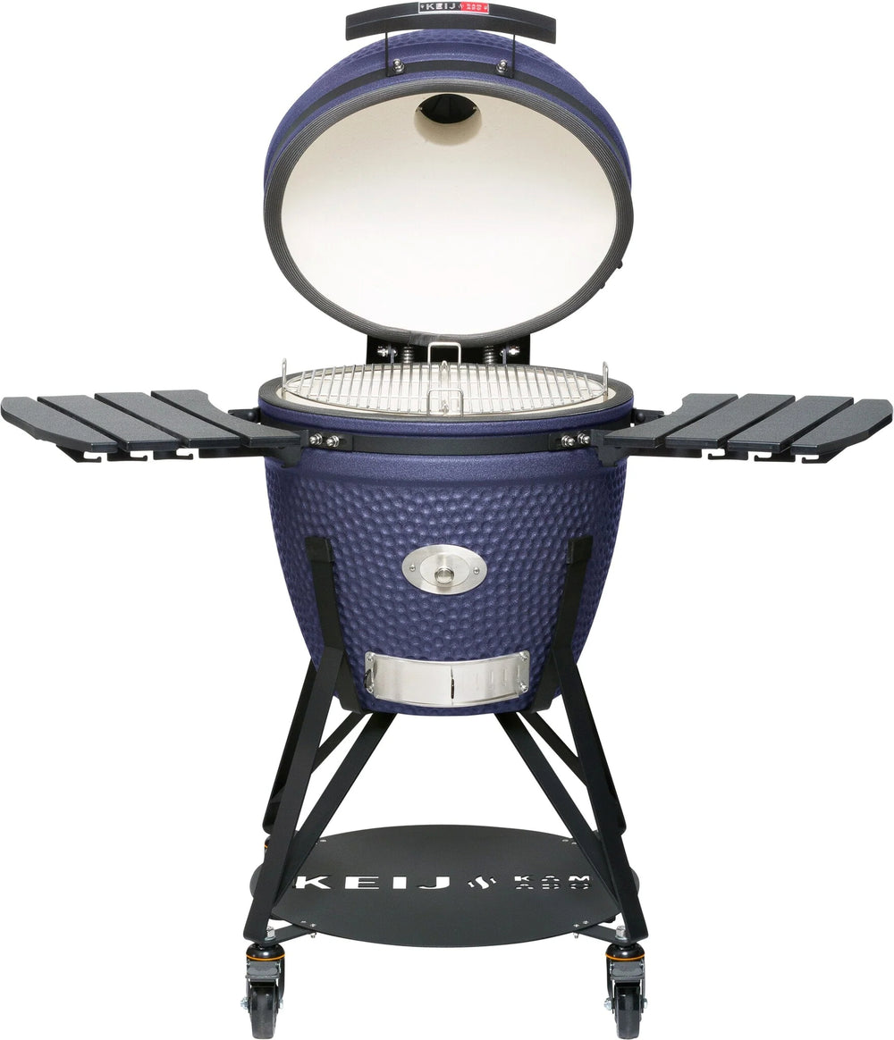 Keij Kamado Legend Keramisch Large Bleu - Set de démarrage Barbecue Charbon
