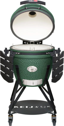 Keij Kamado Legend Céramique Large Vert - Set de démarrage Kamado BBQ