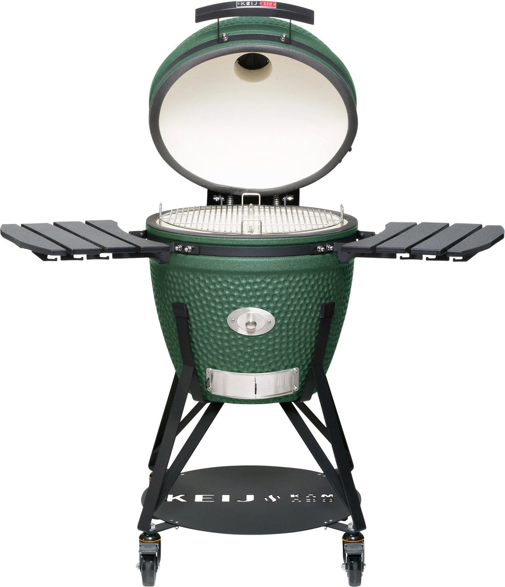 Keij Kamado Legend Céramique Large Vert - Set de démarrage Kamado BBQ