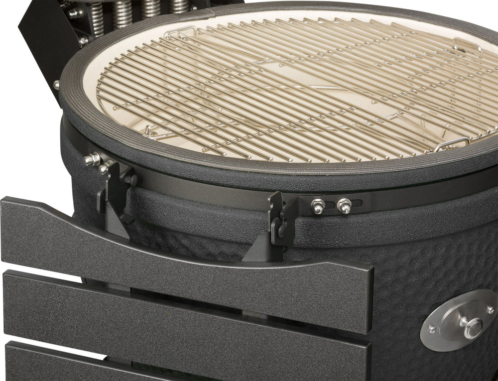 Keij Kamado BBQ Legend XL mat noir - 23 pouces