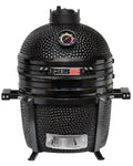 Keij Kamado BBQ Pro Compact Black - 15 pouces