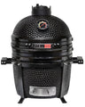 Keij Kamado BBQ Pro Compact Black - 15 pouces