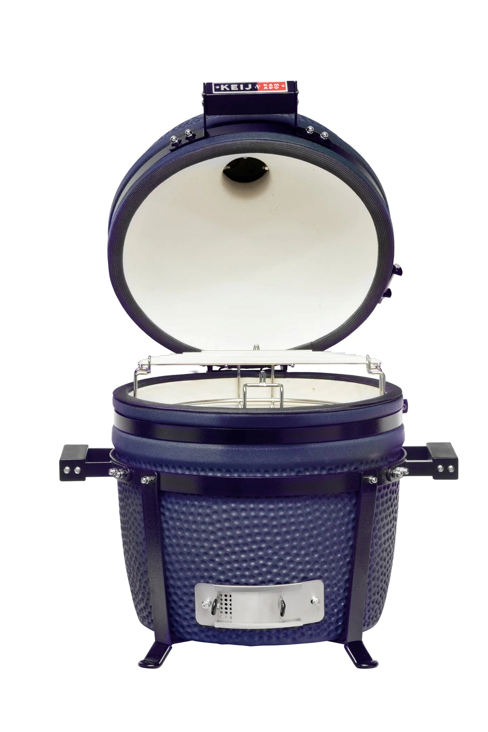 Keij Kamado Legend Keramiek Compact Bleu - Set de démarrage Kamado BBQ - Barbecue