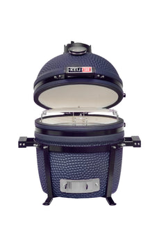 Keij Kamado Legend Keramiek Compact Bleu - Set de démarrage Kamado BBQ - Barbecue