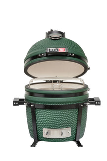 Keij Kamado Legend Compact Keramique Verte Set de démarrage - BBQ Kamado Extérieur