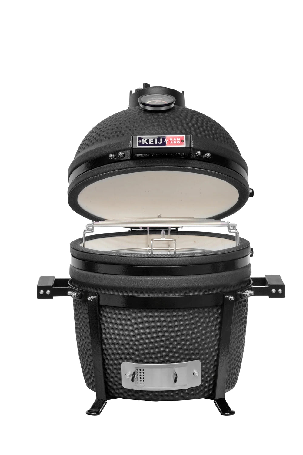 Keij Kamado Legend Compact Noir - Set de démarrage - Gril Barbecue