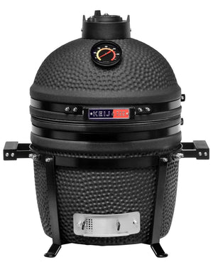 Keij Kamado BBQ Legend Compact Noir Mat - 15 pouces