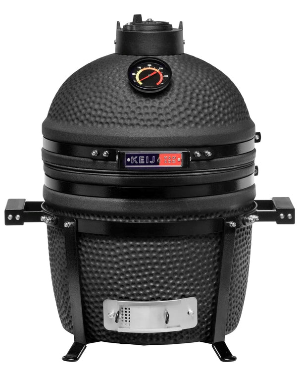 Keij Kamado BBQ Legend Compact Noir Mat - 15 pouces