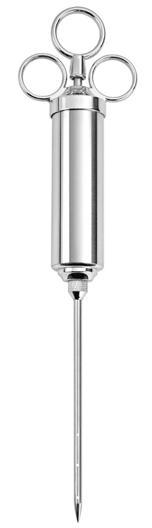 Keij Kamado Injecteur de Marinade / Injecteur de Viande Inox