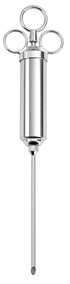 Keij Kamado Injecteur de Marinade / Injecteur de Viande Inox
