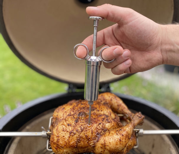 Keij Kamado Injecteur de Marinade / Injecteur de Viande Inox